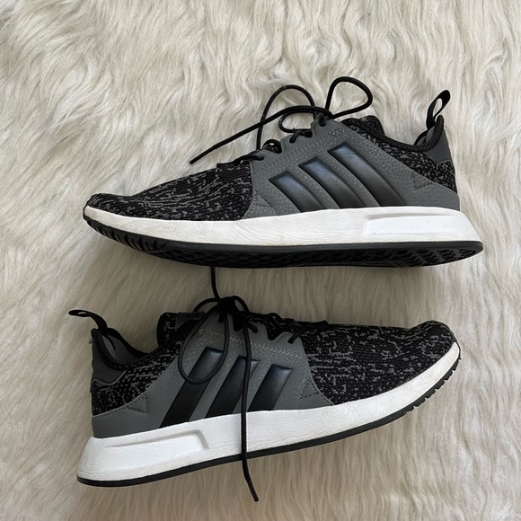 ADIDAS ORIGINALS KIDS X_PLR C SNEAKERS GREY/BLACK F99753 size 8 - Picture 6 of 12